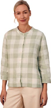 Celtic & Co. Check Swing Blouse