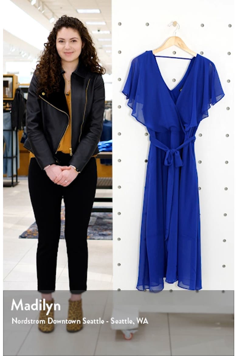 Softly Tied Faux Wrap Dress video