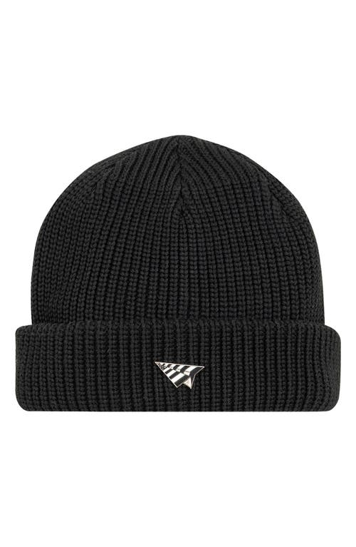 PAPER PLANES Wharfman Rib Beanie in Black  product