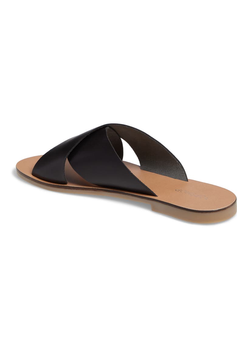 Topshop Holiday Cross Strap Sandal, Alternate, color,