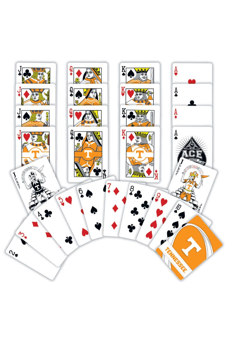 Tennessee Volunteers Playing Cards, Alternate, color, Multicolor