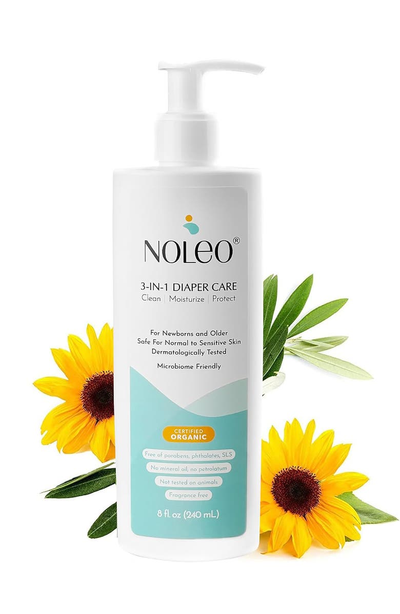 NOLEO 3-in-1 Diaper Rash Cream, Alternate, color, White