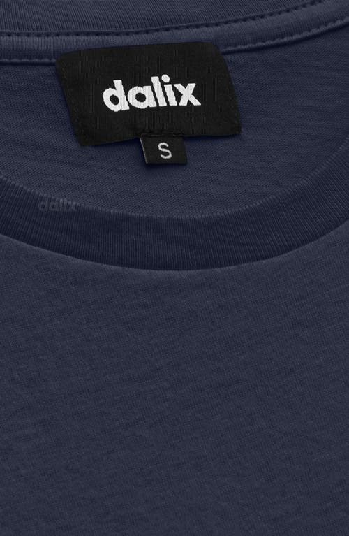 Dalix Womens Bow Lightweight High Waisted Tee In Blue