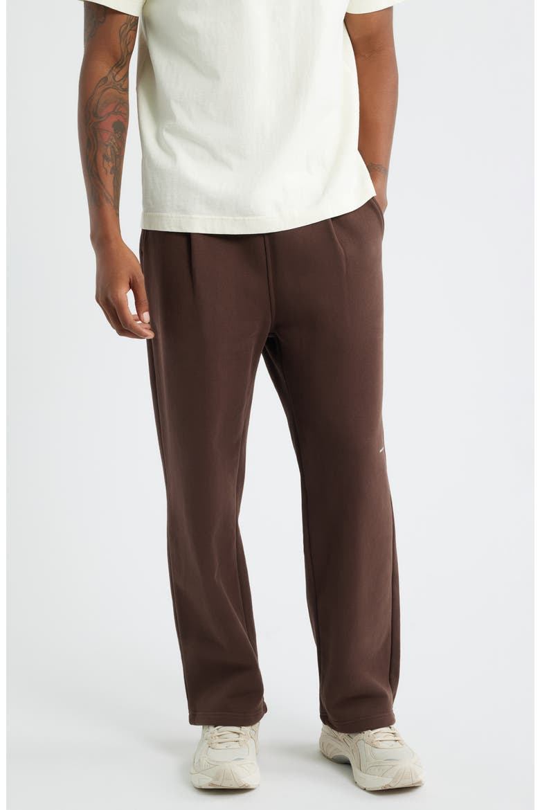 Presto Fleece Track Pants, Main, color, HOLY BROWN