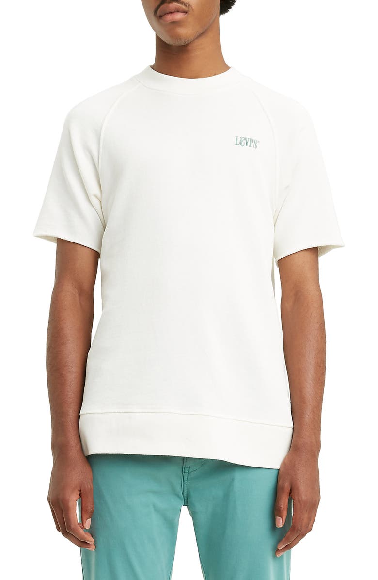 Levi's<sup>®</sup> Cutoff Crewneck Sweatshirt, Main, color,