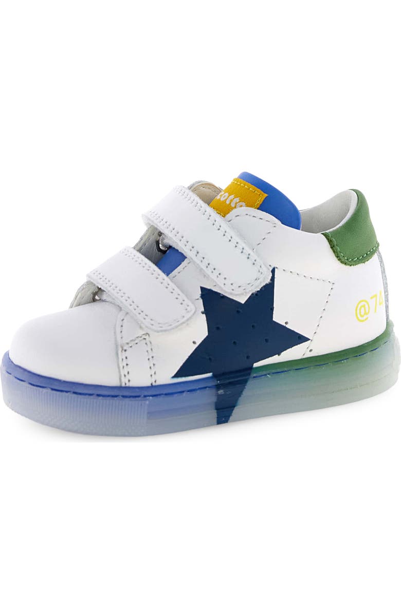 Naturino Kids' Falcotto Salazar 3 VL Sneaker, Main, color, White/ Blue/ Green