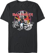 Iron Maiden Men's Iron Maiden Action Eddie Graphic T-Shirt