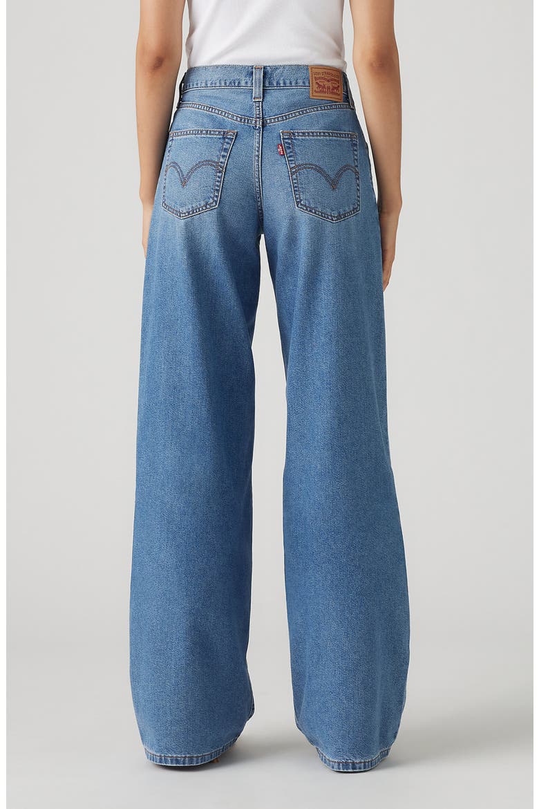 94 Mid Rise Baggy Wide Leg Jeans, Alternate, color, COOL VERTICAL