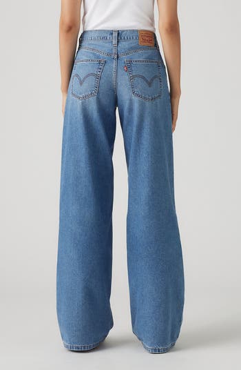 94 Mid Rise Baggy Wide Leg Jeans