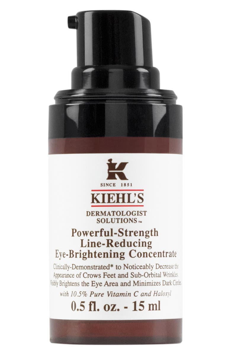 Kiehl's Since 1851 Dermatologist Solutions<sup>™</sup> Powerful-Strength Line-Reducing Eye-Brightening Concentrate Serum, Alternate, color,