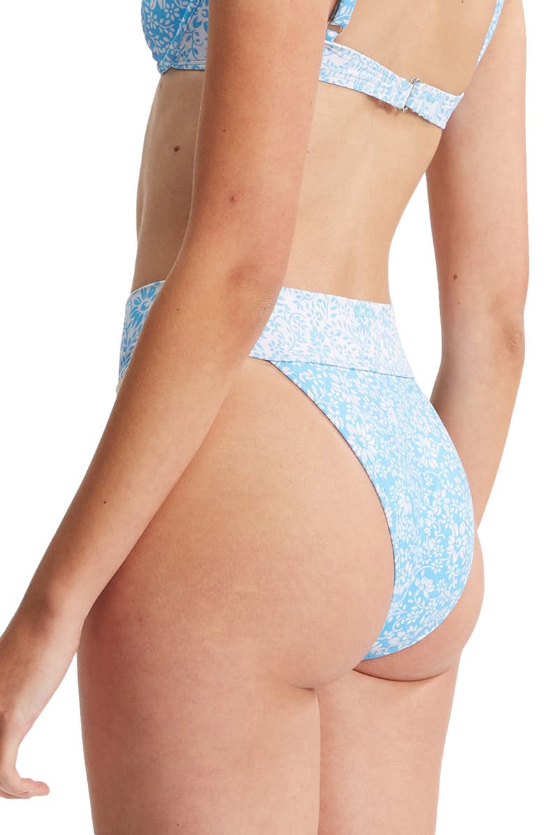 Billabong Blissed Out Aruba High Waist High Leg Bikini Bottoms, Alternate, color,