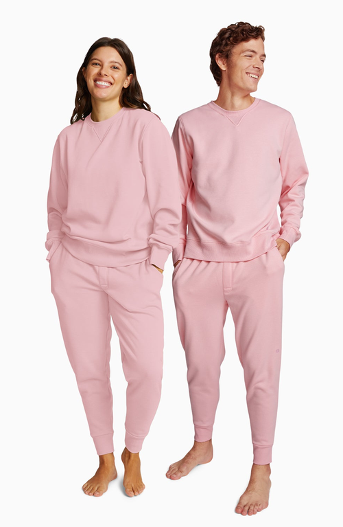 Jambys Chilluxe Jogger In Light Pink