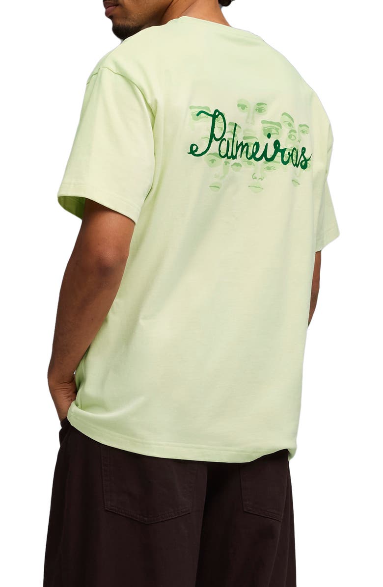 PUMA x KidSuper SEP Cotton Graphic T-Shirt, Alternate, color, Green Illusion-Vine