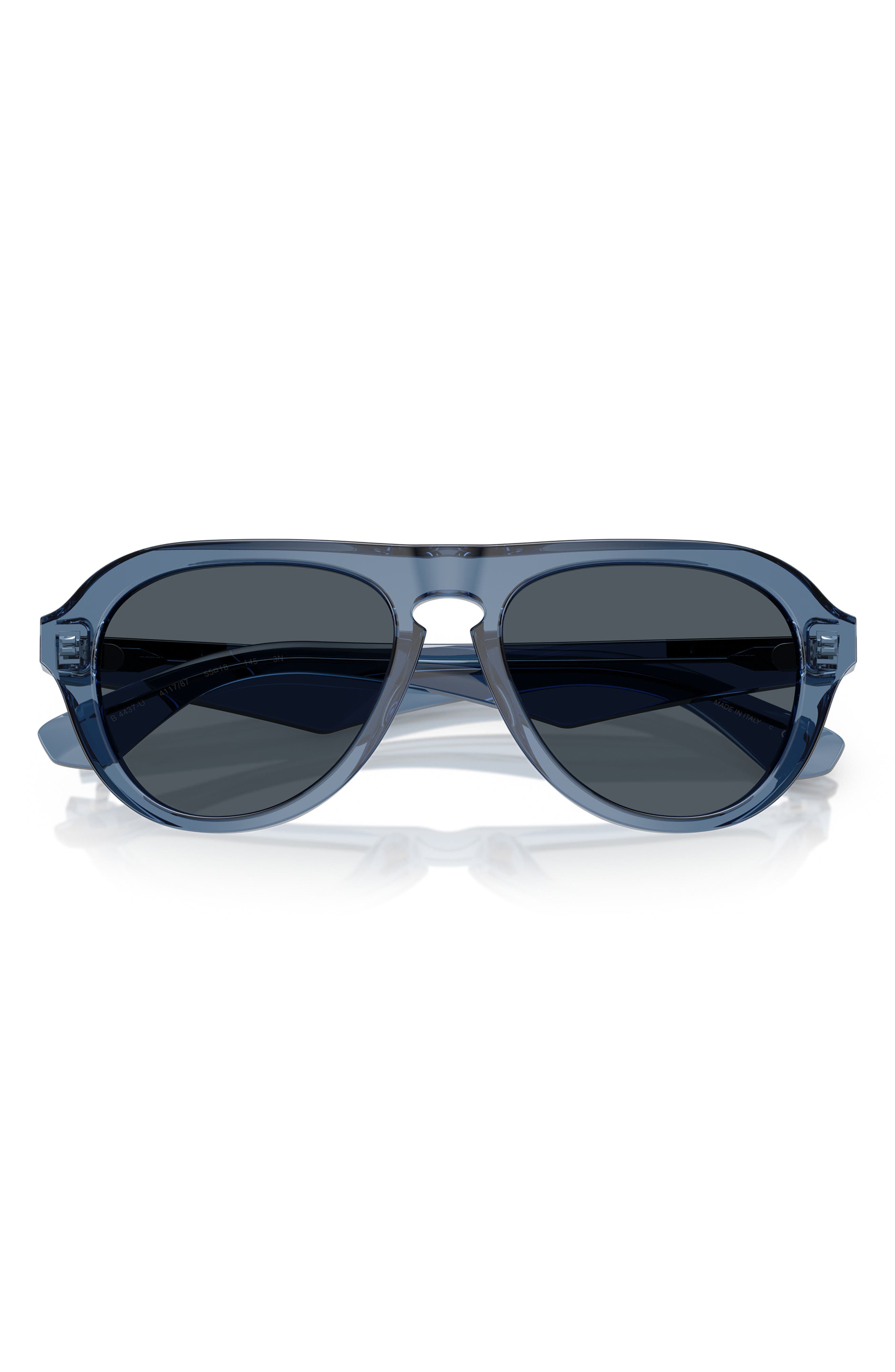 Burberry 55mm Pilot Sunglasses