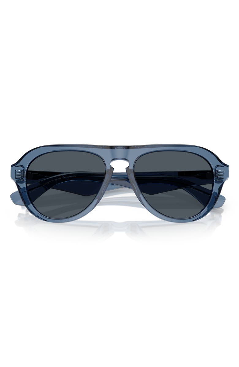 Burberry 55mm Pilot Sunglasses, Main, color, 