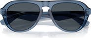 Burberry 55mm Pilot Sunglasses