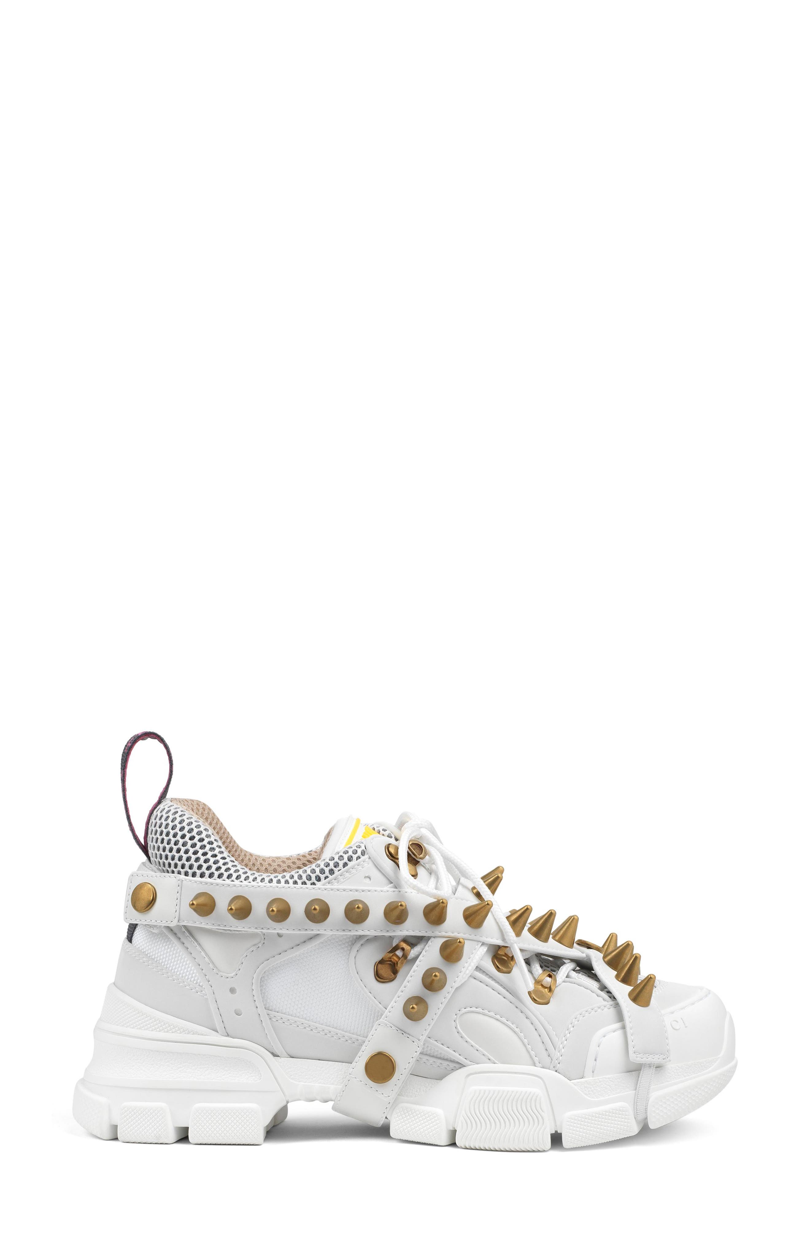 Gucci Flashtrek Spike Sneaker, Alternate, color, 