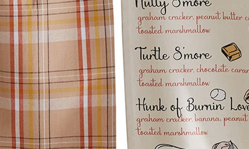 Tag S'more To Love Set Of 2 Assorted Kitchen Towels