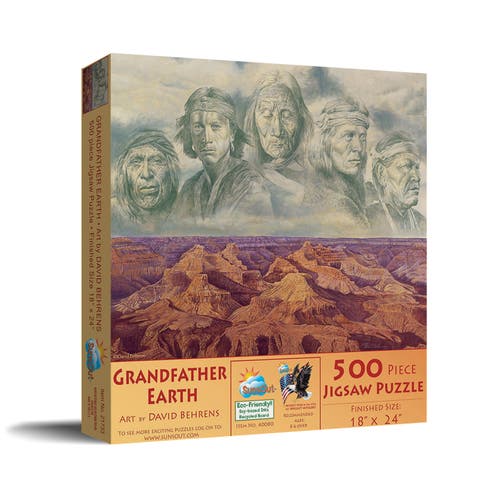 Grandfather Earth 500 piece Jigsaw Puzzle for Adults