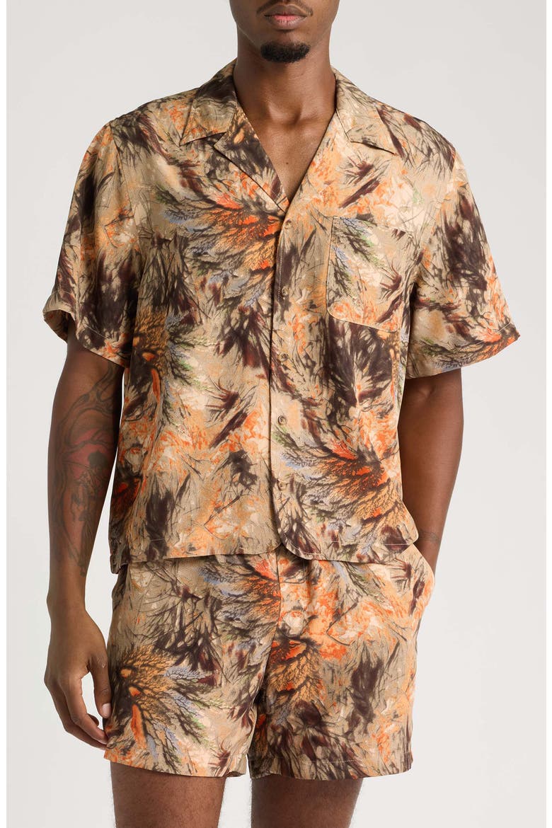 Roger Camp Shirt, Main, color, ORANGE