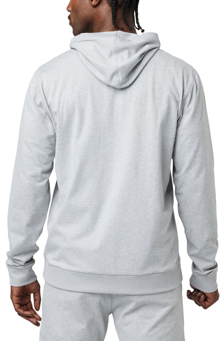 Vuori Coronado Hoodie, Alternate, color, Light Heather Grey