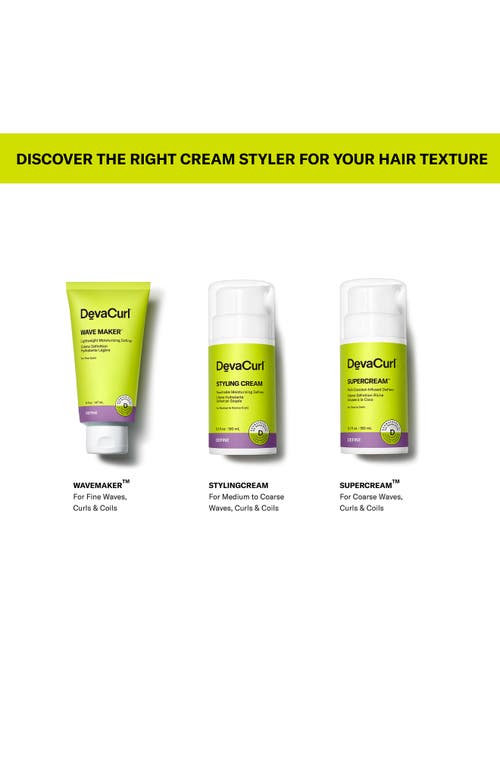 Devacurl Styling Cream Touchable Moisturizing Definer In No Color