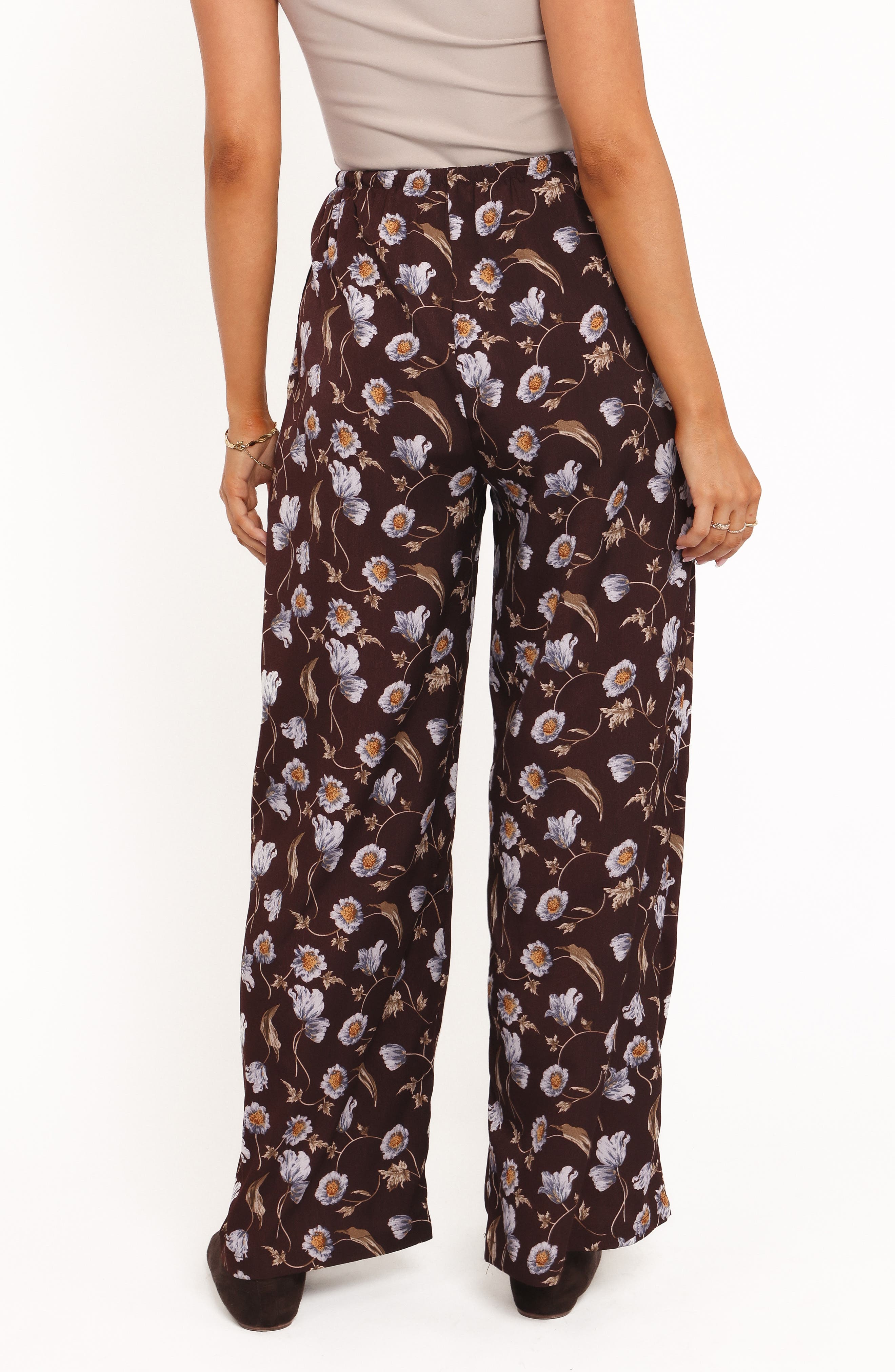 Calantha Floral Wide Leg Drawstring Pants - image 2