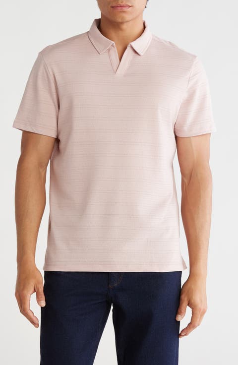 Freetown Stripe Cotton Blend Polo