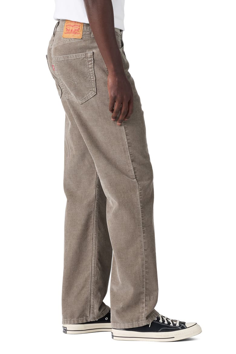 565™ Loose Straight Leg Jeans, Alternate, color, SMOKEY TAUPE CORDUROY