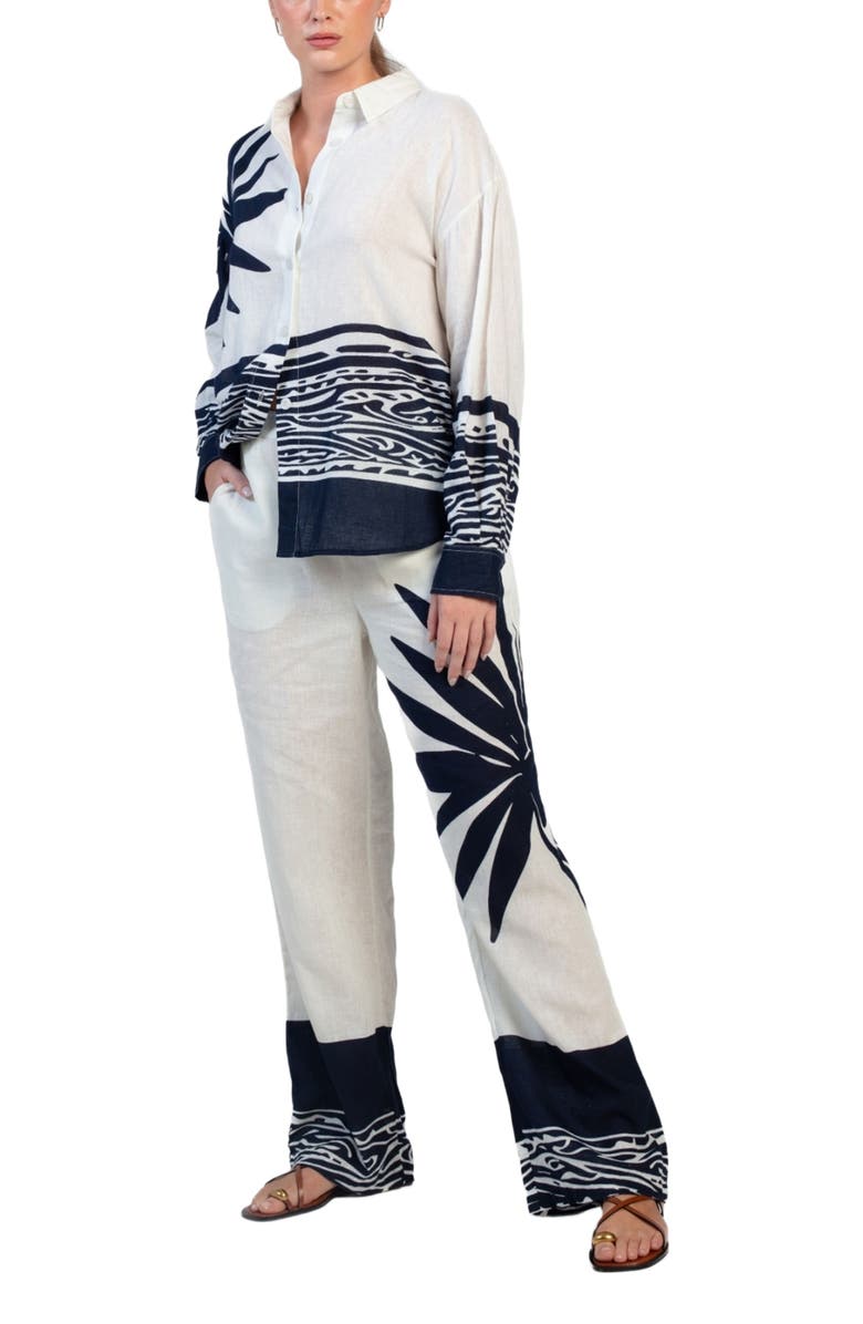 DIARRABLU Rina Top, Alternate, color, Maja Navy