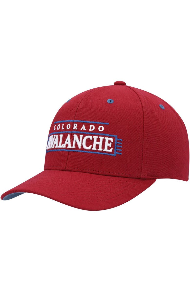 Mitchell & Ness Men's Mitchell & Ness Burgundy Colorado Avalanche LOFI Pro Snapback Hat, Alternate, color, Maroon