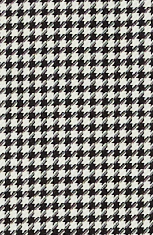 Shop Marina Rinaldi Etiopia Houndstooth Pencil Skirt In Black/white