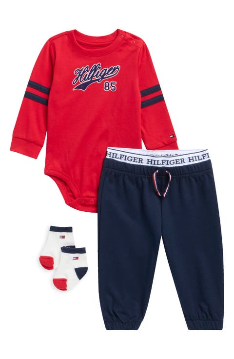 Bodysuit, Joggers & Socks Set