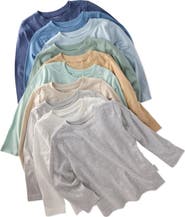 BUTTERBLU Kids' London 5-Pack Assorted Organic Cotton T-Shirts
