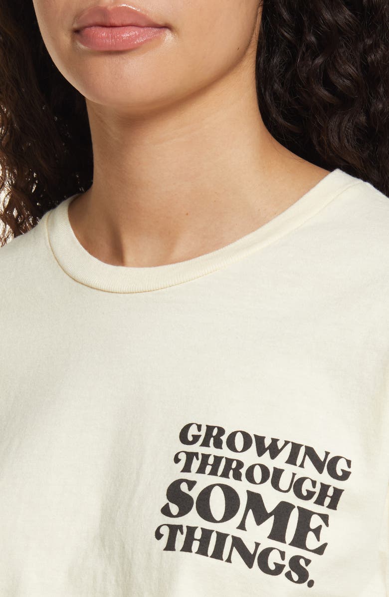 Viva La Bonita Growing Through Some Things Cotton Graphic Tee, Alternate, color, 