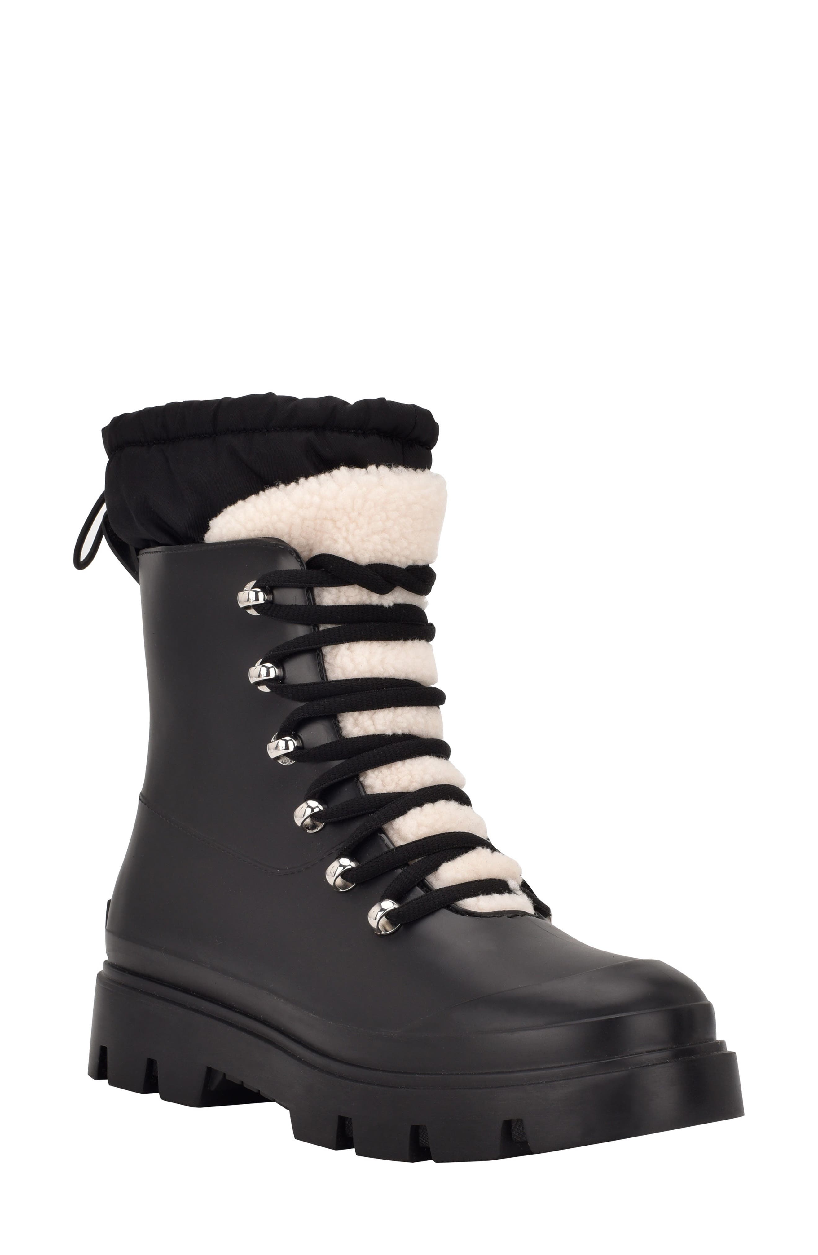 Marc Fisher LTD Freely Waterproof Lace-Up Boot, Main, color, 