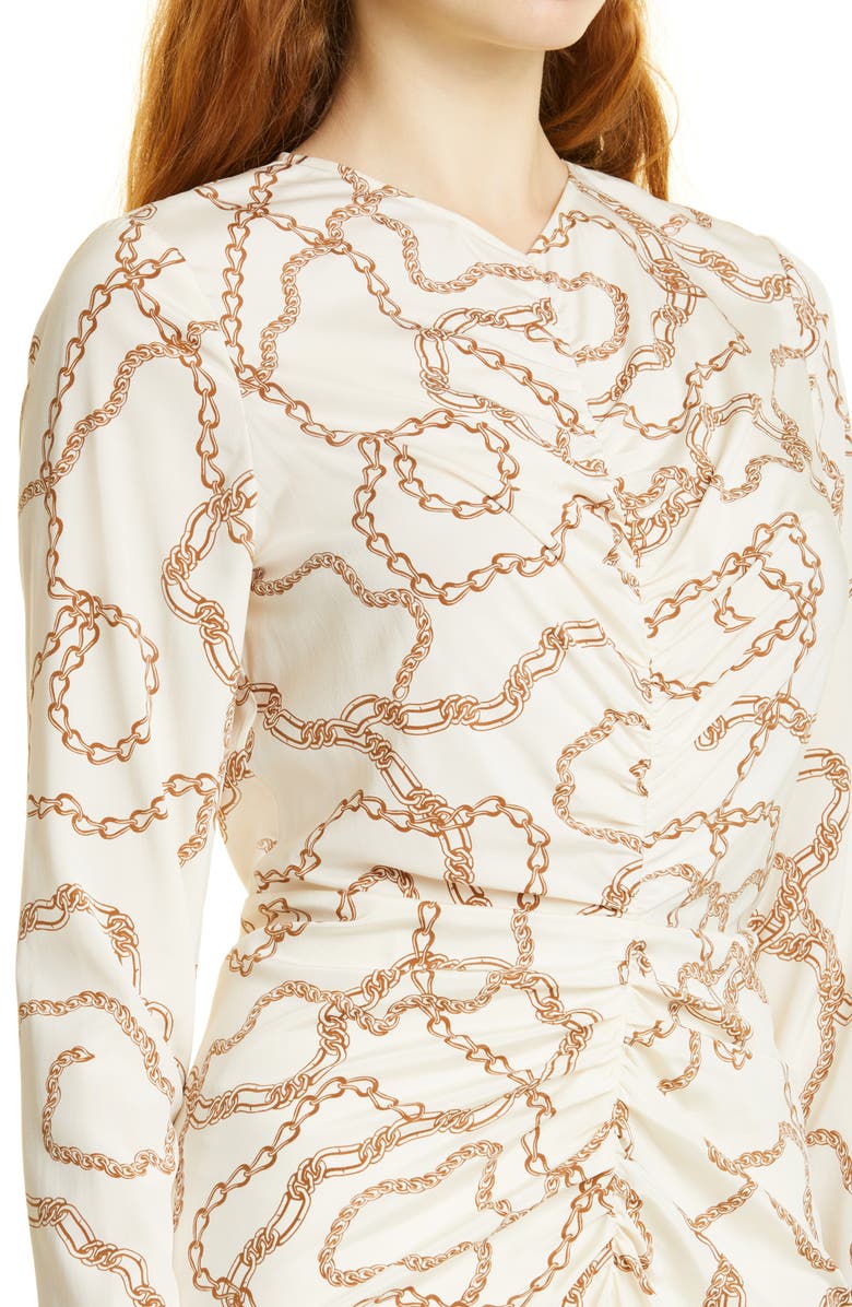 Veronica Beard Kersey Silk Blend Dress, Alternate, color,