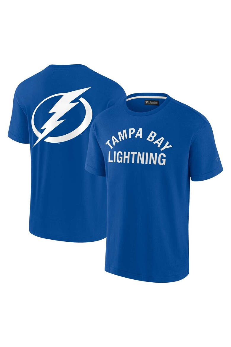 Unisex Fanatics Signature Royal Tampa Bay Lightning Elements Super Soft Short Sleeve T-Shirt, Main, color, Royal