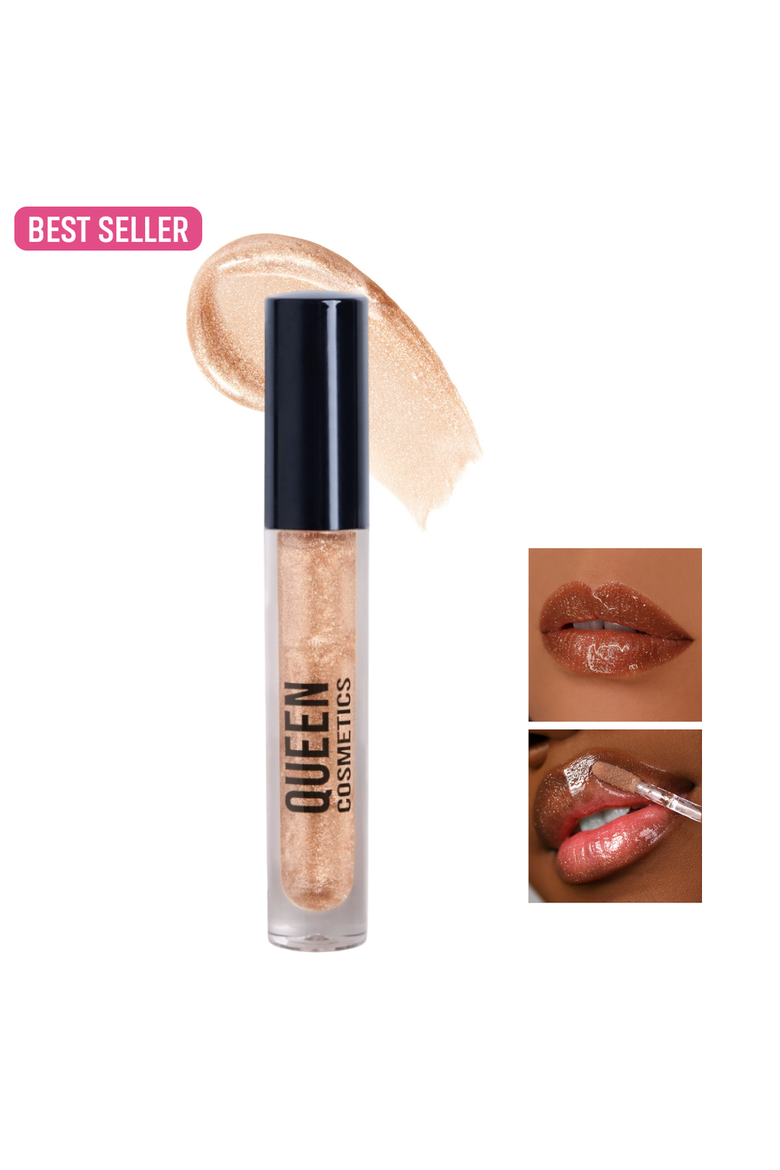 Diamond Shimmer High Shine Lip Gloss, Main, color, Tease