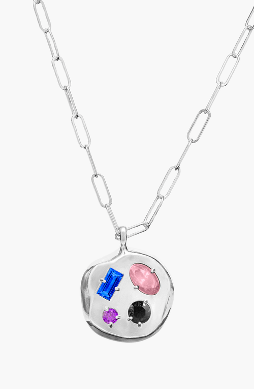 Birthdate Co. The September Birthdate Silver Pendant In September 11th - Silver