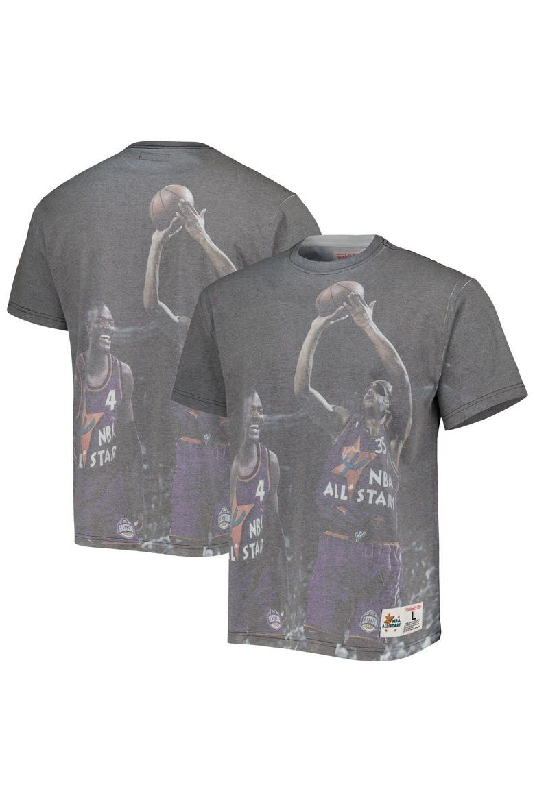 Men's Mitchell & Ness Detroit Pistons Above the Rim Graphic T-Shirt, Main, color, Gray