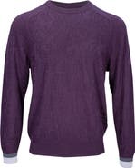 Lords of Harlech Colin Jacquard Merino Wool Paisley Sweater