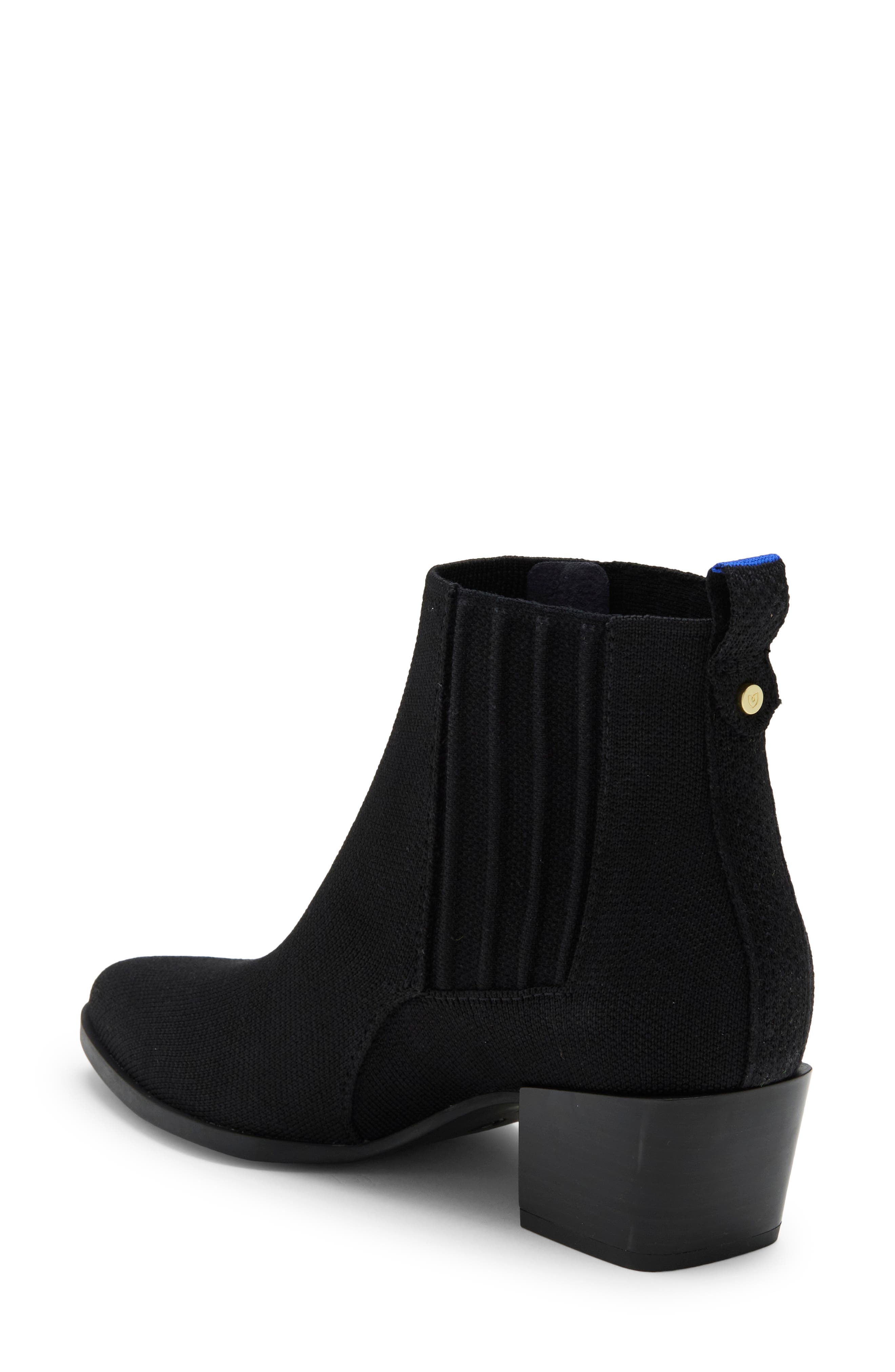 The Western Bootie, Alternate, color, BLACK