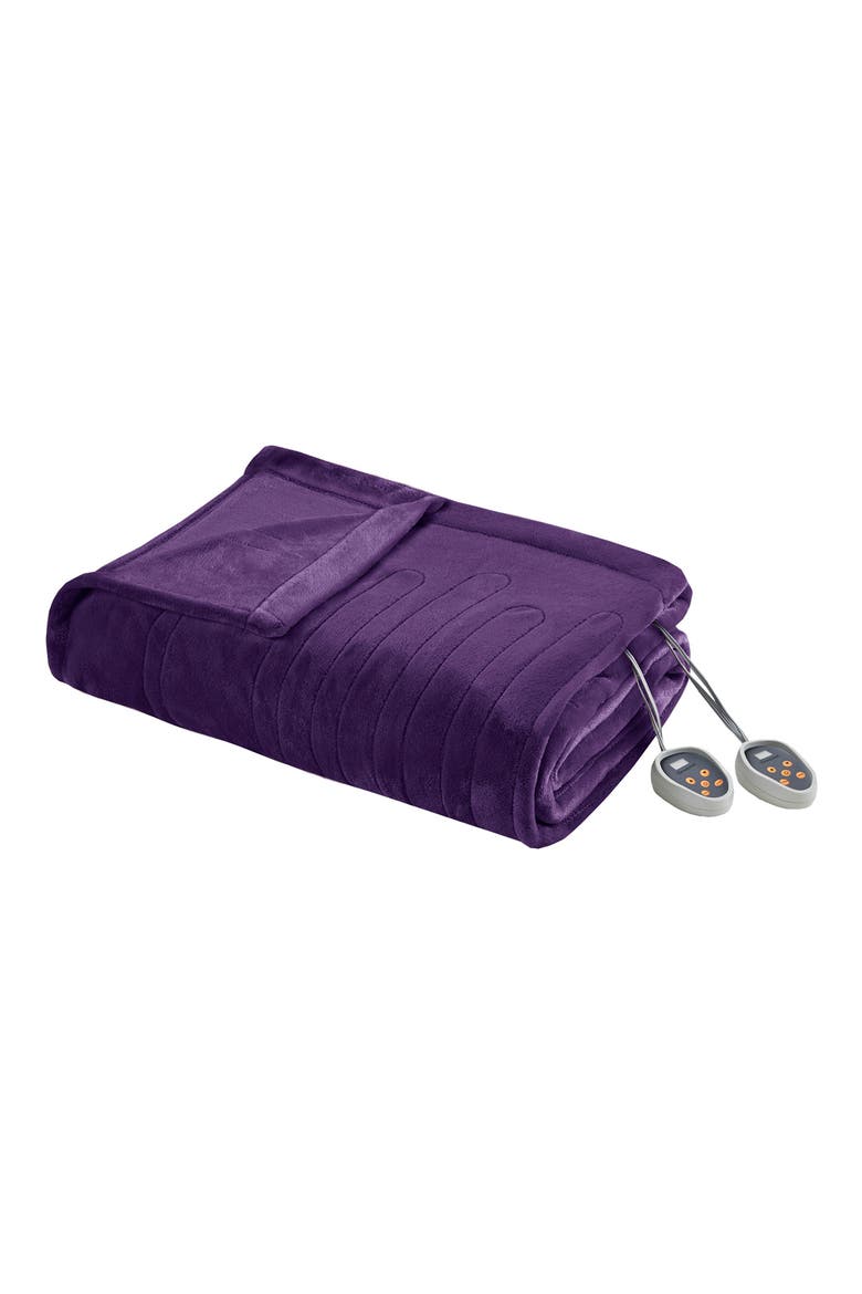 Heated Blanket, Main, color, PURPLE