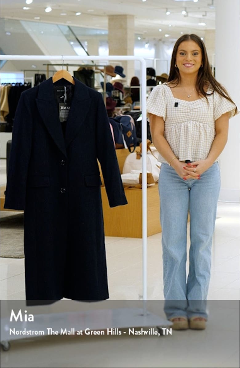 Long Twill Coat, sales video thumbnail