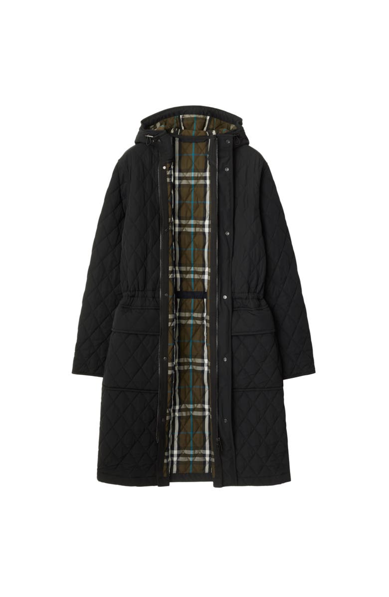 Burberry Quilted Nylon Parka, Alternate, color, 