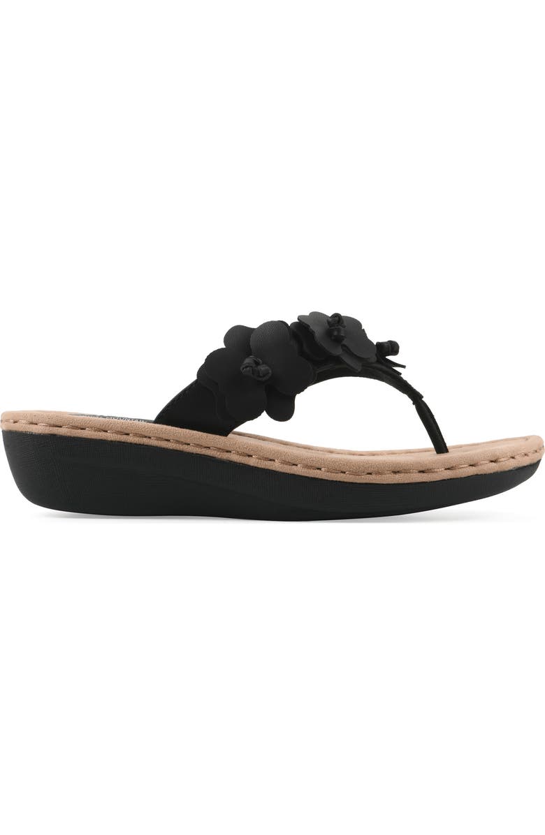 CLIFFS BY WHITE MOUNTAIN Cassilia Mini Wedge Sandal - Wide Width Available, Alternate, color,