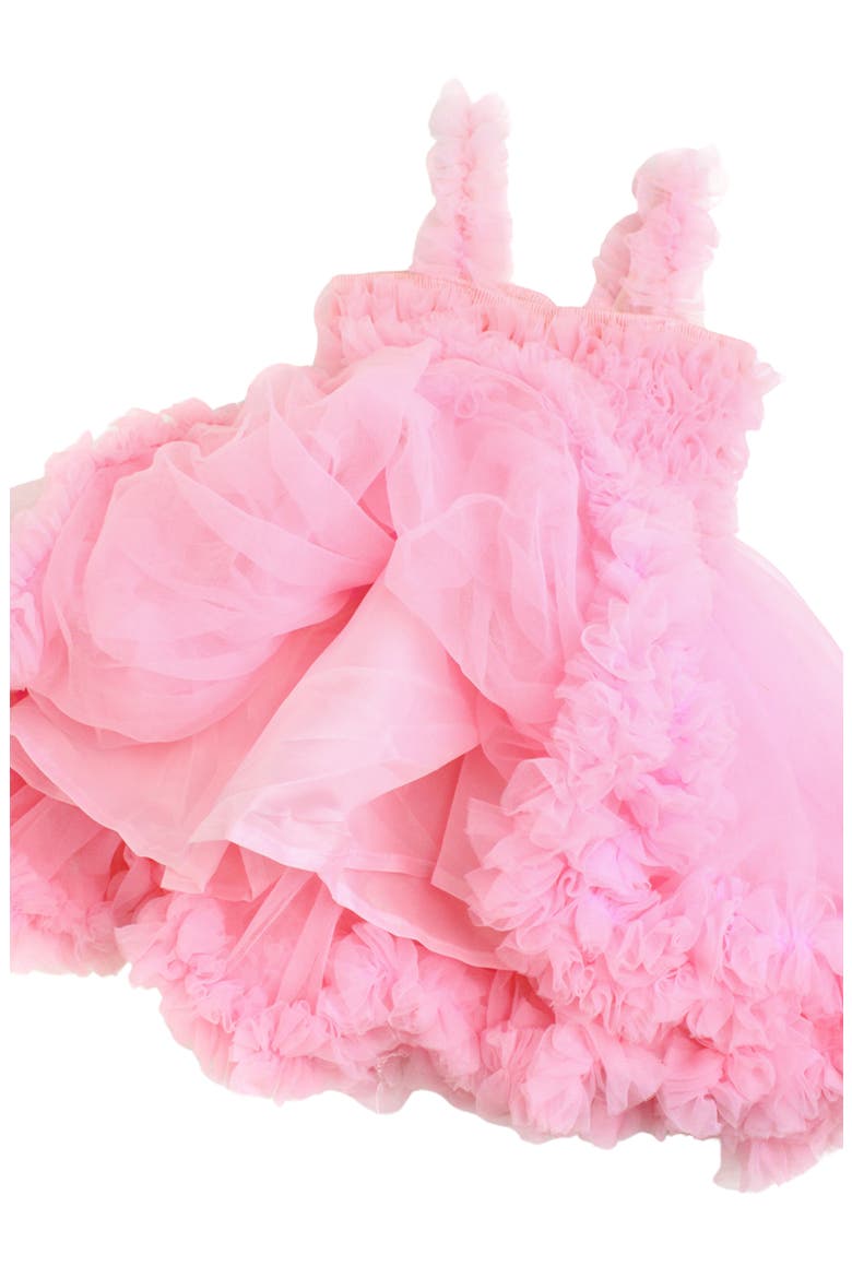 Ruffled Pettidress, Alternate, color, PINK