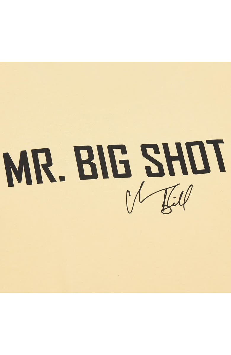 Mitchell & Ness Men's Mitchell & Ness Chauncey Billups Cream Detroit Pistons Premium T-Shirt, Alternate, color, Cream