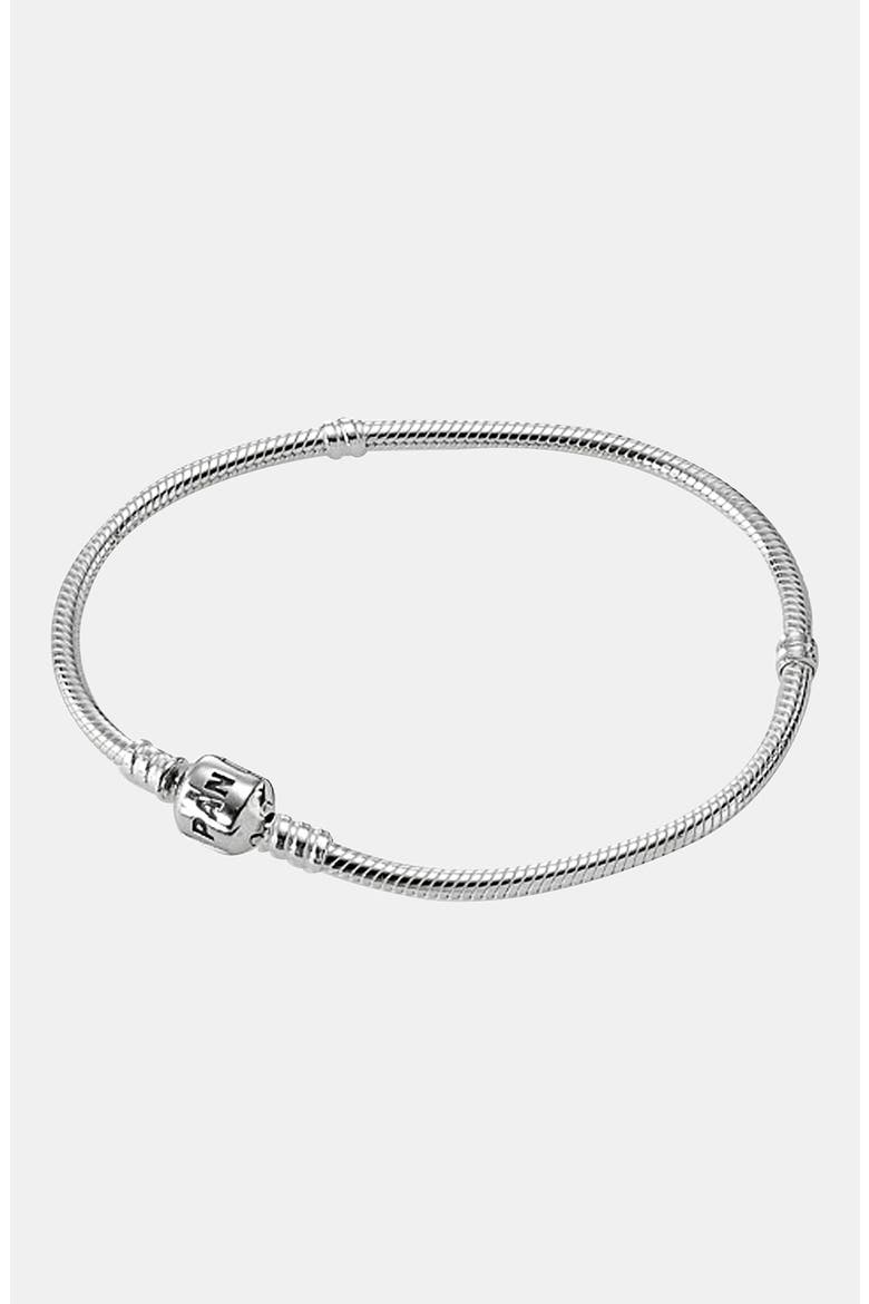 Sterling Silver Charm Bracelet, Main, color, STERLING SILVER